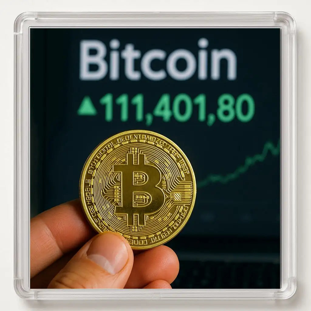 Bitcoin au sommet : 111 401,80 dollars
