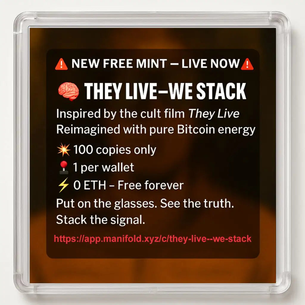 THEY LIVE – WE STACK