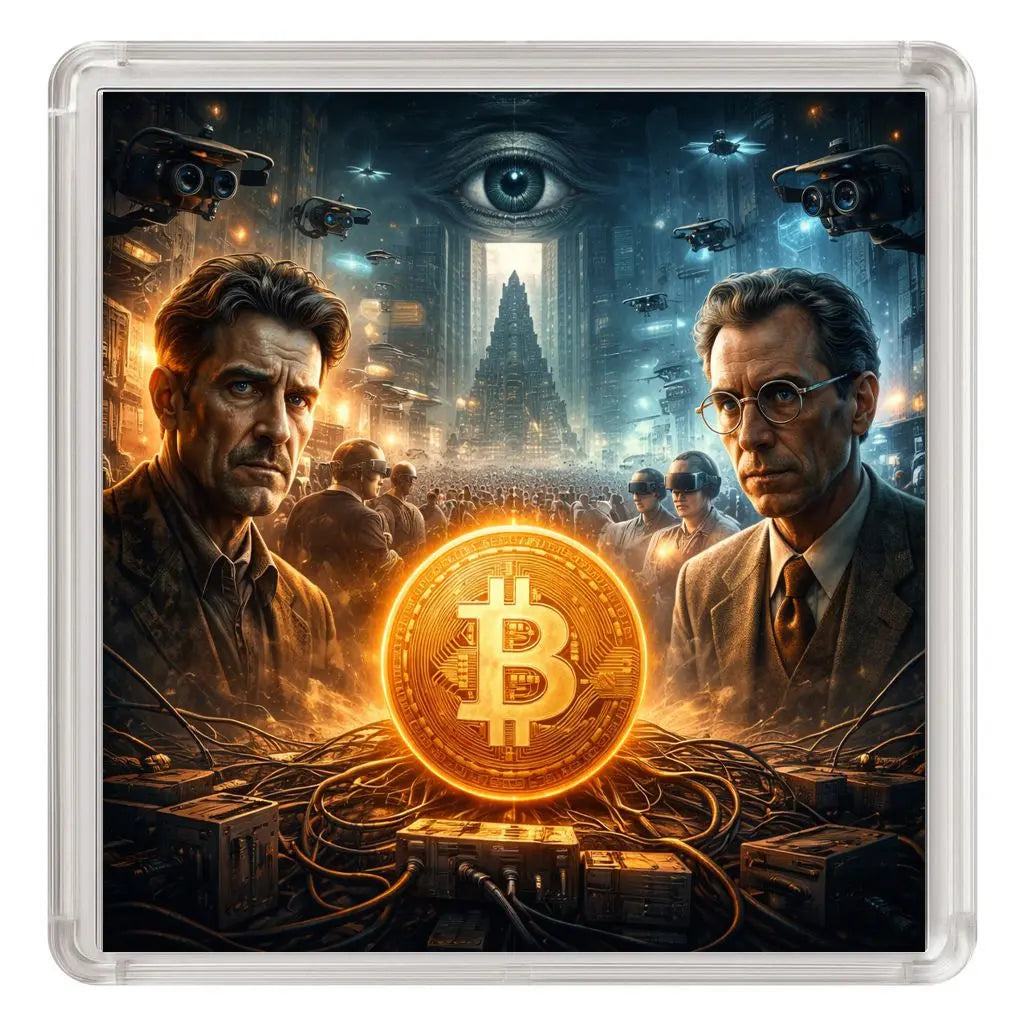 ORWELL, HUXLEY ET BITCOIN : LA SOCIÉTÉ DE CONTRÔLE